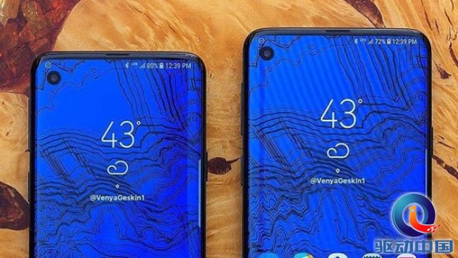 三星屏下挖孔面板谍照曝光：Galaxy S10或将率先搭载