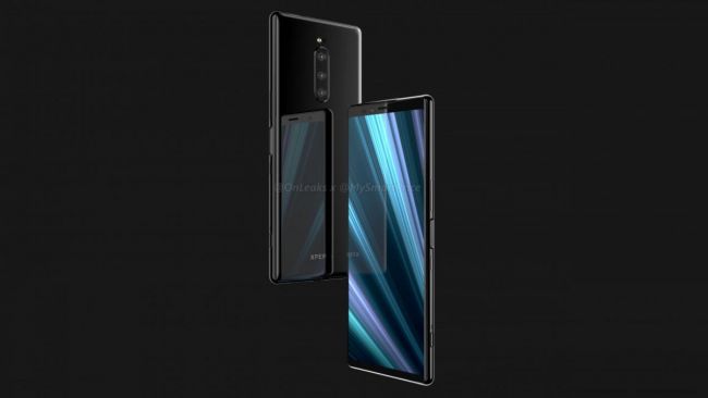 索尼Xperia XZ4渲染图曝光 后置三摄无刘海预计明年2月份发布