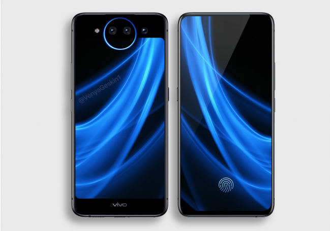 加持三摄镜头+双屏设计？ 疑似vivo NEX 2渲染图曝光