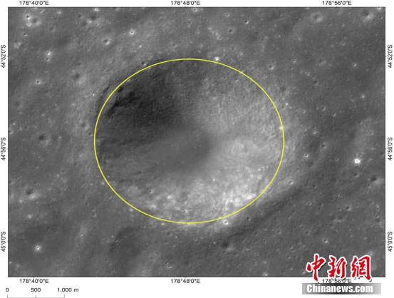 嫦娥四号着陆点命名为天河基地 月球再添5个中国地名