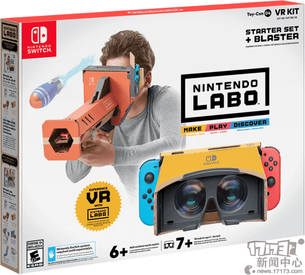 任天堂再次涉足VR领域 《任天堂Labo VR》4月12日发售