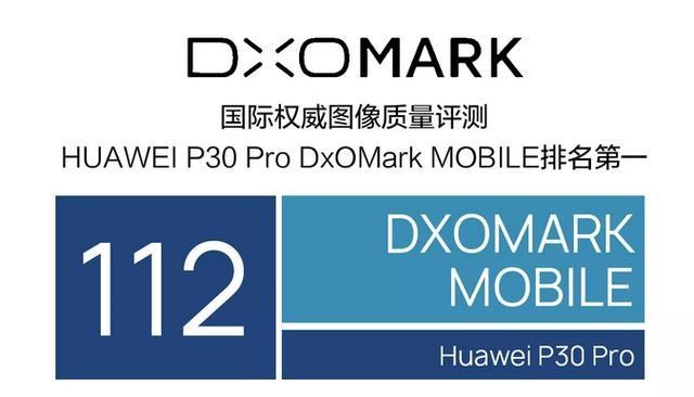 华为P30 Pro 112分屠榜DxO 获网友超高好评