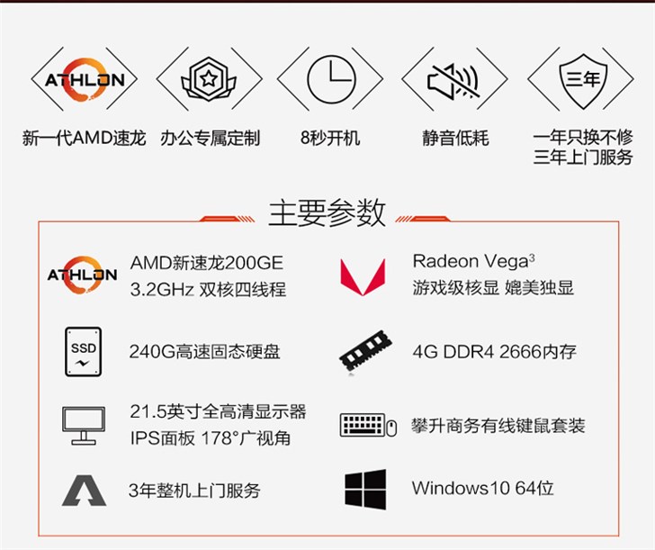 游戏办公两不误 攀升商睿S系列高性能台式机