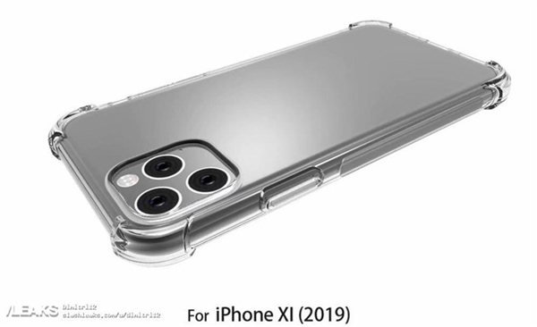 iPhone XI手机壳曝光：吐槽不断的后置三摄被证实！