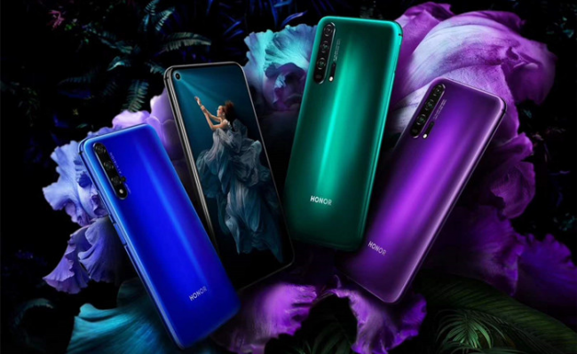 4800万全焦段AI四摄 荣耀20全面登录迪信通火热预约中