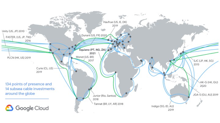 第14条海缆，谷歌累计已投资470亿美元