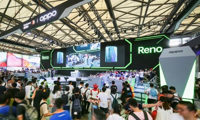 参展ChinaJoy，OPPO展示“超现实增强画质”与“双Wi-Fi”新技术