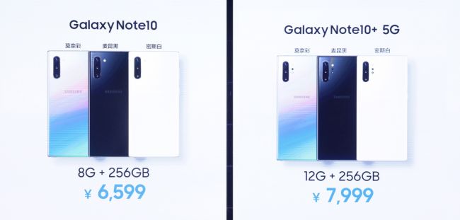 三星Galaxy Note10系列正式登陆中国 迈向5G时代的全新旗舰