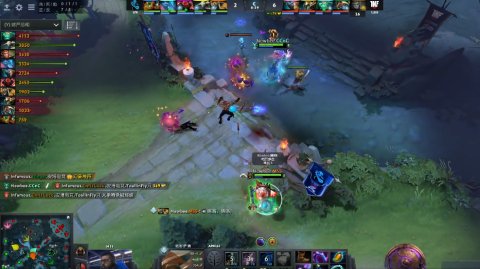 DOTA2 TI9：买活之后再扑街！NB使劲浑身解数仍旧不敌INF