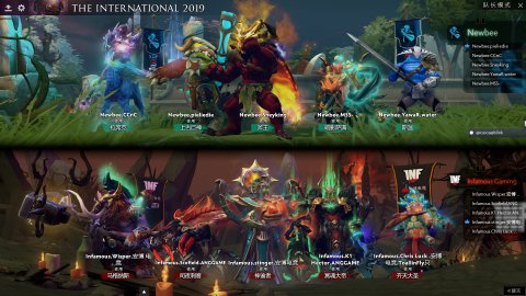 DOTA2 TI9：买活之后再扑街！NB使劲浑身解数仍旧不敌INF