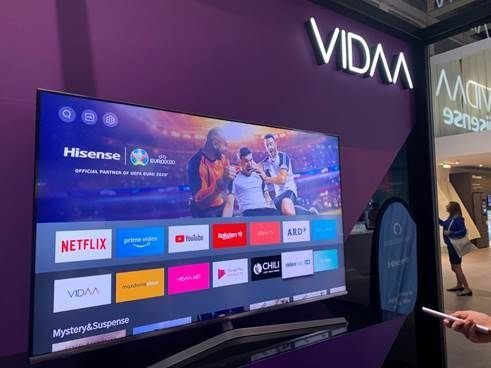 海信VIDAA AI 全球内容运营平台亮相2019德国IFA