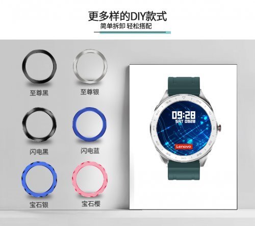联想发布全球首款“可玩”概念手表R1和时尚运动智能手表E1