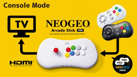 SNK街机摇杆NEOGEO Arcade Stick Pro登场