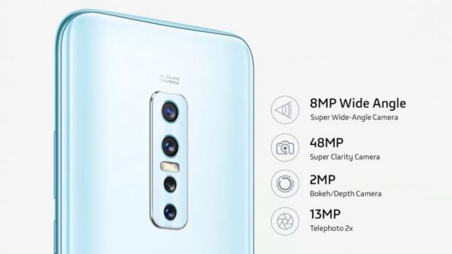 4800万像素四摄模组vivo V17Pro现身外媒 X系列新品？