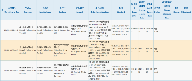 荣耀V30 5G版通过3C认证，支持40W超级闪充