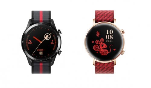 新年款华为Watch GT2红色来袭，1588元起12月24日开启预售
