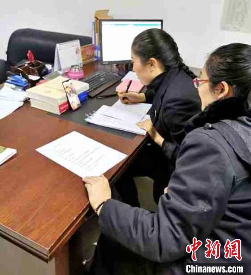 青海“微法院”隔空审结 助力藏区民众调解化纠纷