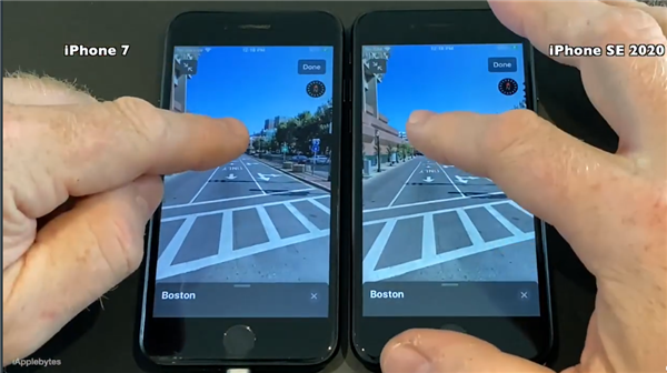 新iPhone SE速度对比iPhone 7：万没想到