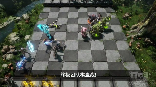 韩国产自走棋游戏《Heroes Show Down》公开中文字幕介绍视频