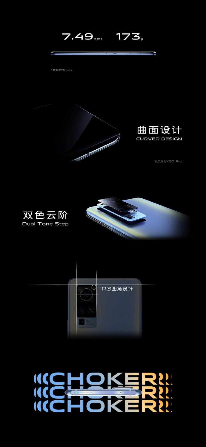 vivo X50系列正式发布：首创微云台主摄 3498元起售