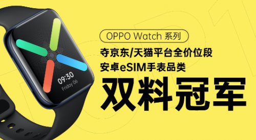 OPPO 智能家族 618 大促抢购战打响 OPPO Watch 拿下两个 “冠军”