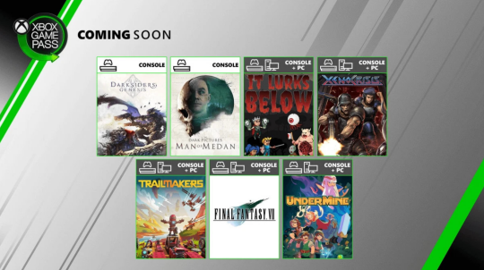 鲜游快报：微软公布 Xbox Game Pass 8月新增游戏！