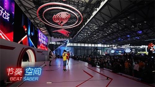 《节奏空间》ChinaJoy现场演绎《极乐净土》，高燃慎点