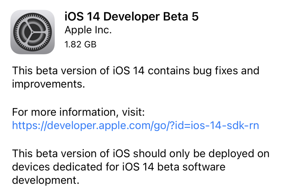 苹果最新推送iOS 14 beta 5，果粉们又可以愉快地吃鸡了！