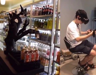 全家便利店试用机器人代替店员，运用 VR 技术操控陈列商品