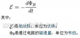 法拉第电磁感应定律：法拉第电磁感应定律-定义，法拉第电磁感应定律-解释_电磁感应原理