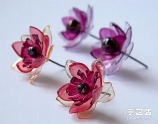 塑料花 塑料花的做法图解 手工塑料花制作方法步骤