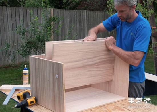 移动厨房 木工教程：自己动手做一个移动厨房的方法