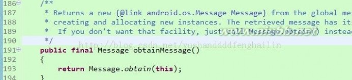 message Android Message和obtainMessage的区别
