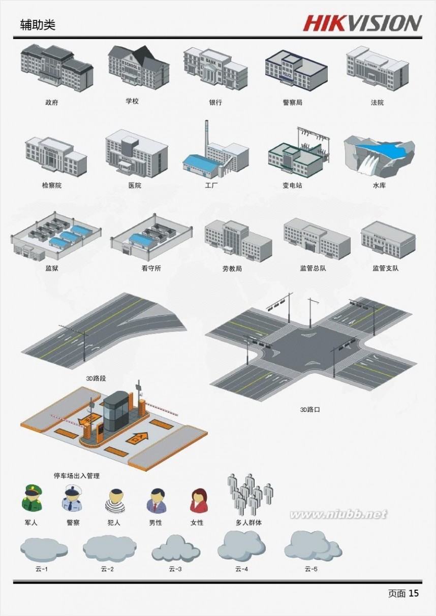 vsd格式 弱电visio图例图库-VSD格式