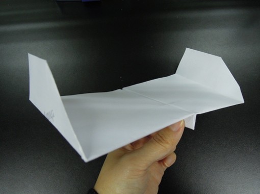 滑翔纸飞机 纸飞机的折法大全之展翼者折纸滑翔机折纸教程
