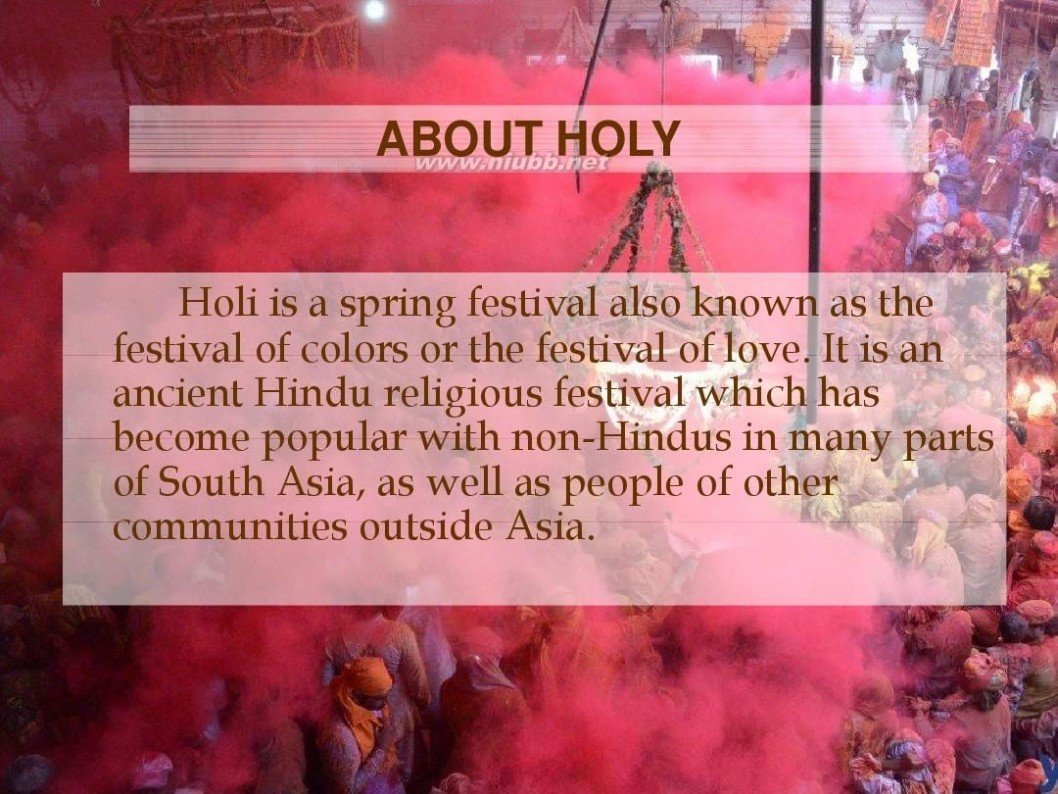 holi Holi_印度洒红节