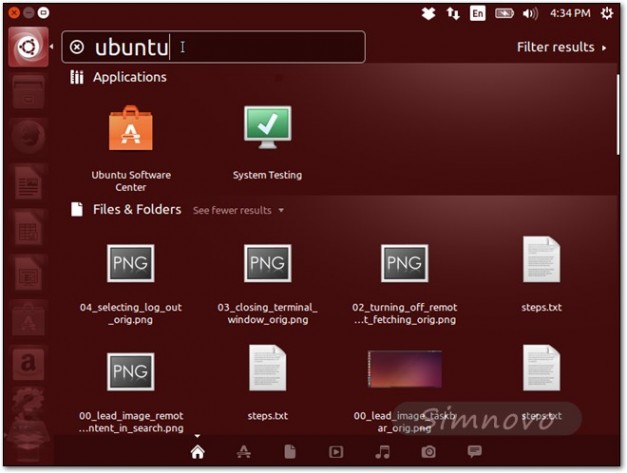 Ubuntu Dash搜索去除在线结果后