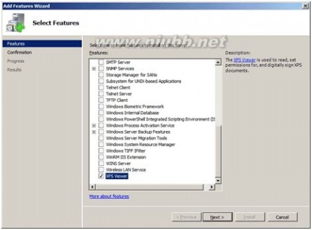 xps viewer 启用Windows 7/2008 R2 XPS Viewer