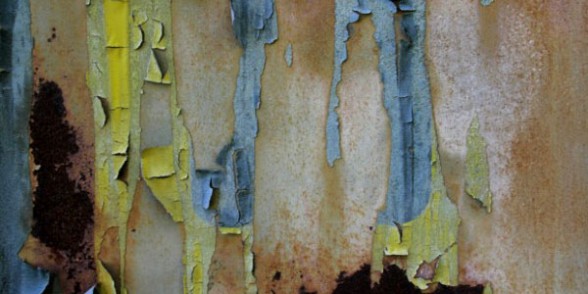 Colorful and Peeling Rust Textures