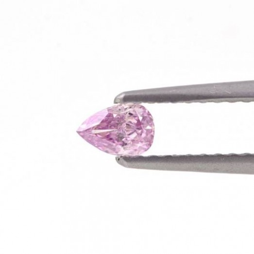 说明: Pear shape pink diamond