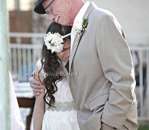 癌症爸爸 癌症父亲与女儿办的感人婚礼