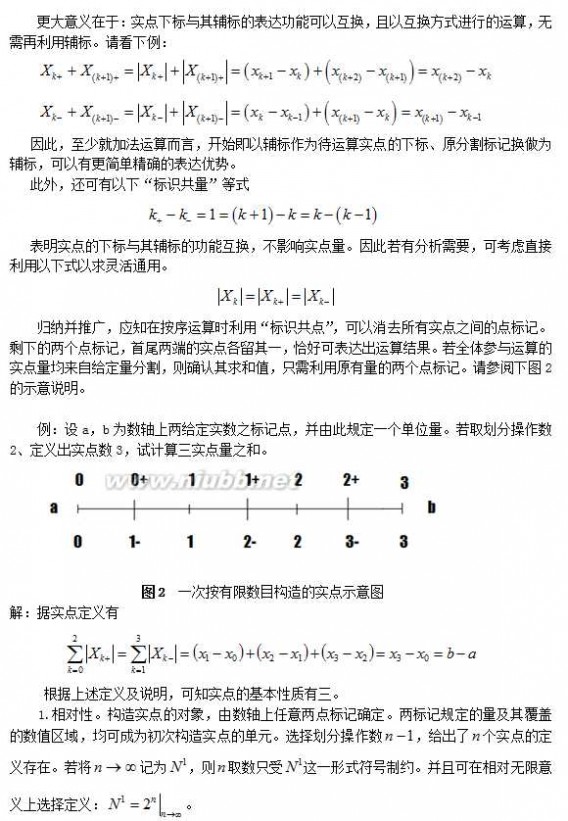 微积分入门 第二讲 实点定义与微积分基础重建