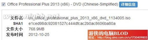 [MSDN原版]MicrosoftOffice2013简体中文正式版