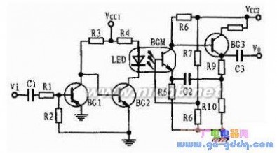 光耦电路 光耦的特点及应用电路图