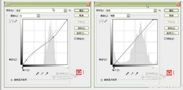 photoshop在LAB模式下修复偏色照片