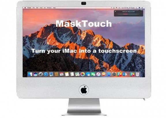 想把iMac变成触屏电脑？装上这个框架就可以