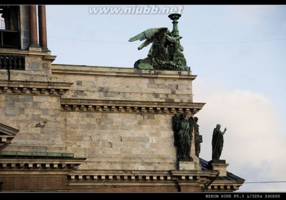 尼古拉一世 圣彼得堡~伊萨基辅大教堂 尼古拉一世雕像