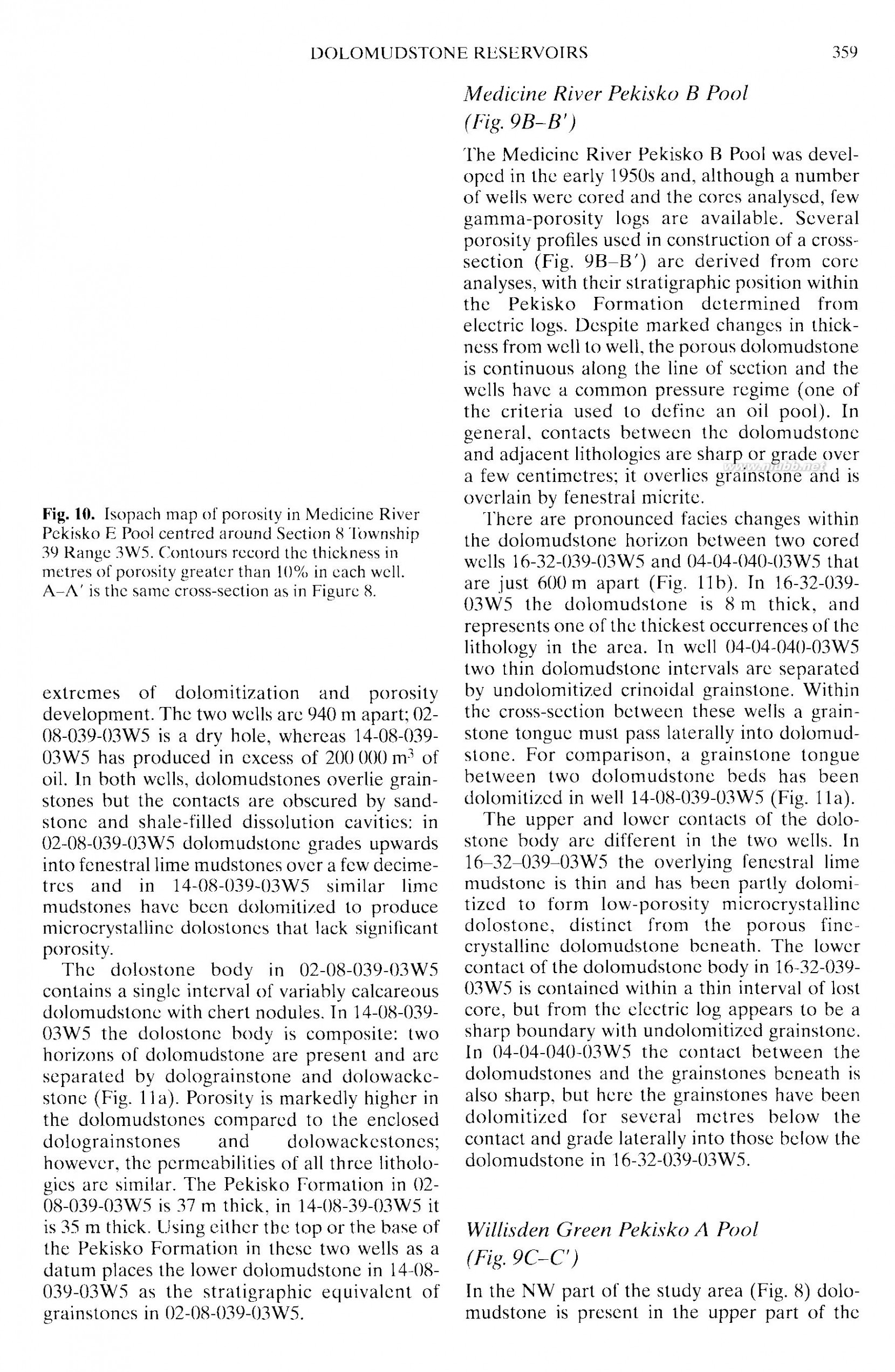 dolomite The geometry and petrogenesis of dolomite hydrocarbon reservoirs-3