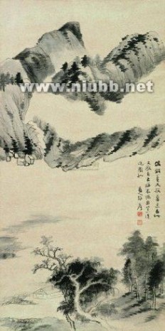 张大千山水画欣赏(三)
