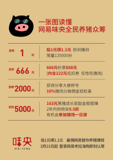 网易发起全民养猪众筹，认筹达888万丁磊直播养猪场